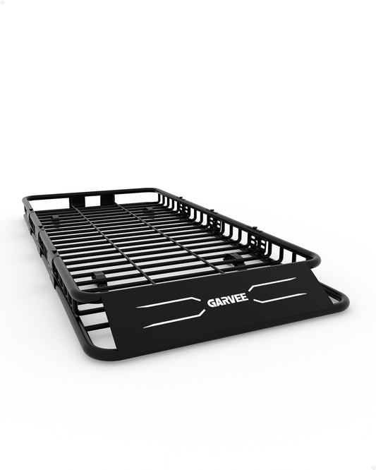 GarveeLife 84 in x 39 in Roof Rack Basket, 200 LBS Capacity Rooftop Cargo Carrier Basket with Extension Luggage Rack Heavy Duty