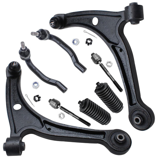 Detroit Axle - Front Lower Control Arms Kit for 2003-2008 Honda Pilot, 2001-2006 MDX 2004 2005, 2 Lower Control Arms w/Ball Join